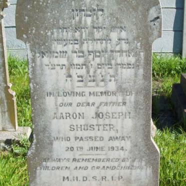 SHUSTER Aaron  -1934