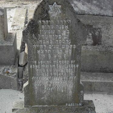 SHUFLEDER Asne Miriam -1931