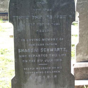 SCHWARTZ  Sharsai  -1915