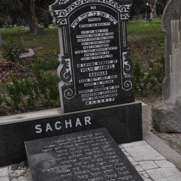 SACHAR Velve Jankel -1961