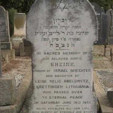 SCHECHTER Sheine -1943