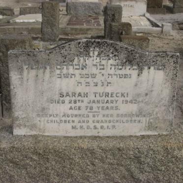 TURECKI Sarah -1942