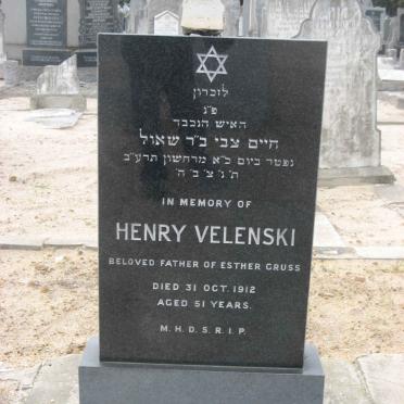 VELENSKI Henry -1912