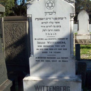 WITTENBERG Isaac  -1936 