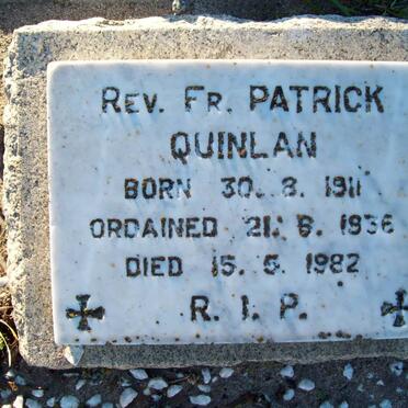 QUINLAN Patrick 1911-1982