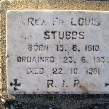 STUBBS Louis 1910-1981