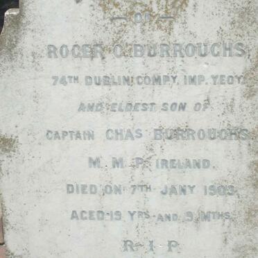 BURROUGHS Roger O. -1903