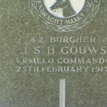 GOUWS J.S.H. −1915