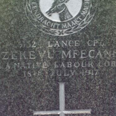 MFECANE Zeke Vu −1917