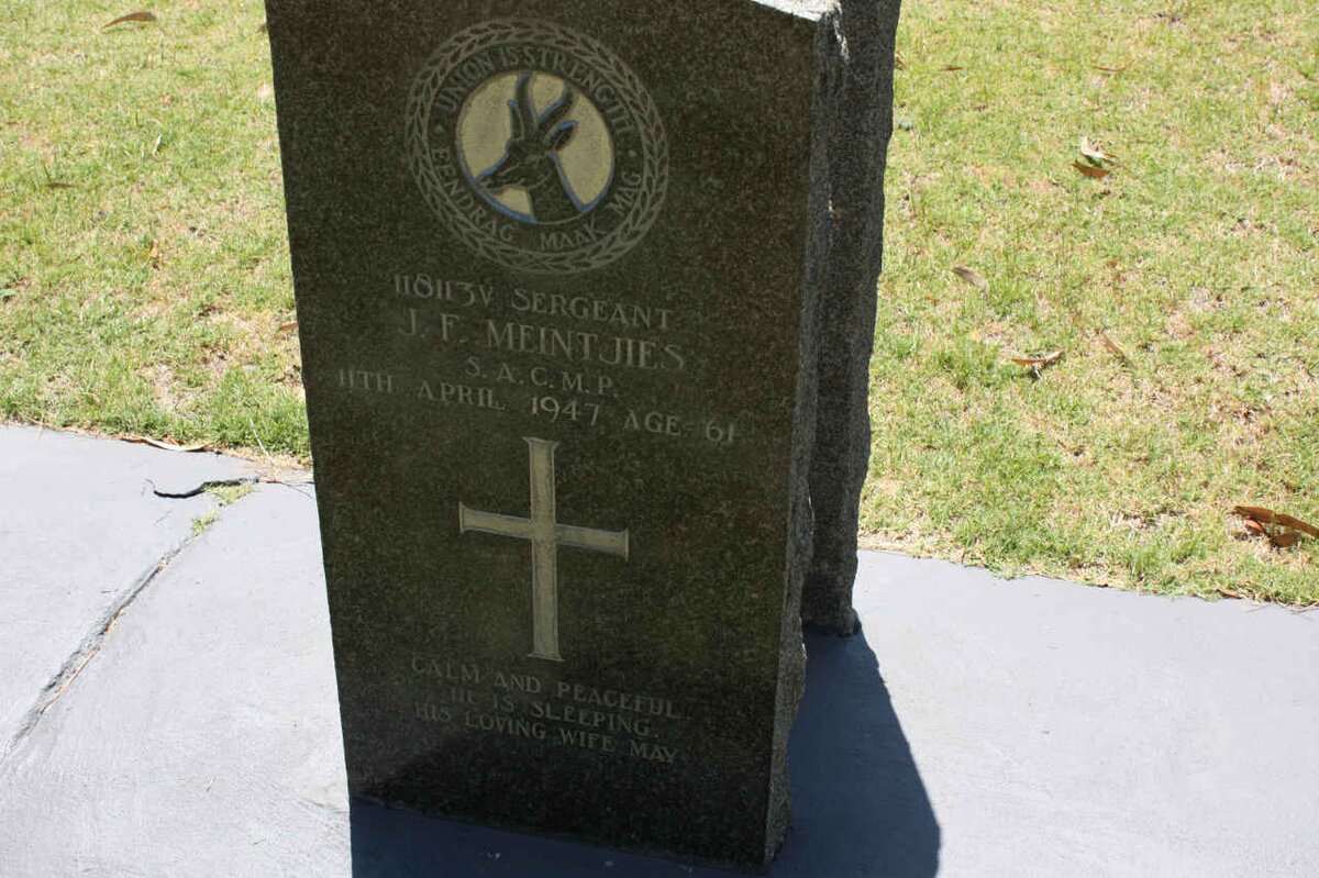 MEINTJIES J.F. -1947