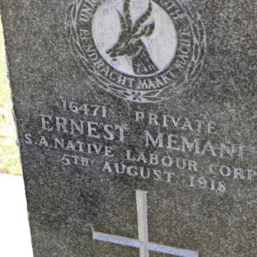MEMANI Ernest -1918