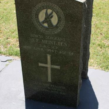 MEINTJIES J.F. -1947