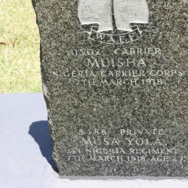 MUISHA -1918 :: YOLA Musa -1918