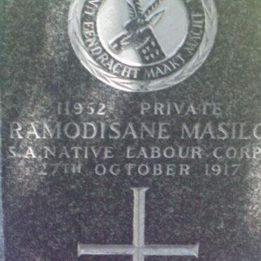 MASILO Ramodisane −1917