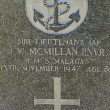 McMILLAN J.W. -1942