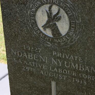 NYUMBANE Ndabeni -1918