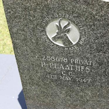 PLAATJIES P. -1947
