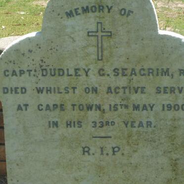 SEAGRIM Dudley G. -1900