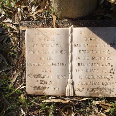 Mowbray graves_2