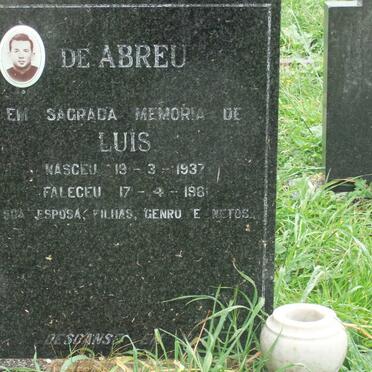 ABREU Luis, de 1937-1981
