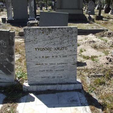 AMATO Yvonne 1915-1991
