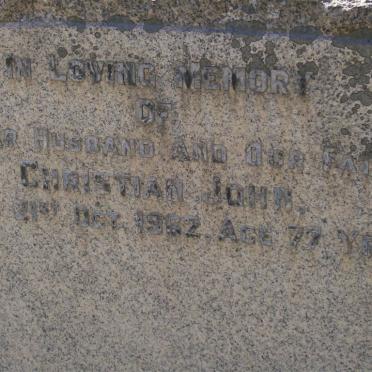 ARENDSE  Christian John -1962