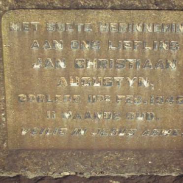 AUGUSTYN Jan Christiaan -1945