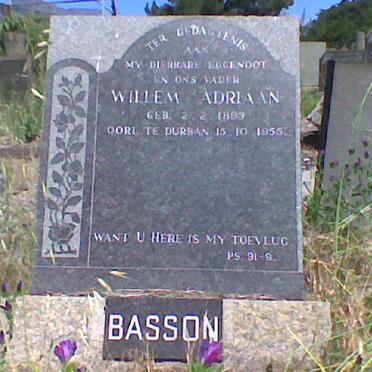 BASSON Willem Adriaan 1893-1995