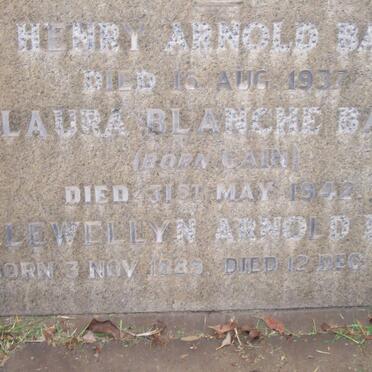 BAM Henry Arnold -1937 :: BAM Laura Blanche nee GAIN -1942 :: BAM Llewellyn Arnold -1940