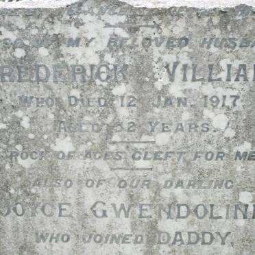 HOFFMANN Frederick William -1917 :: HOFFMANN Joyce Gwendoline -1917