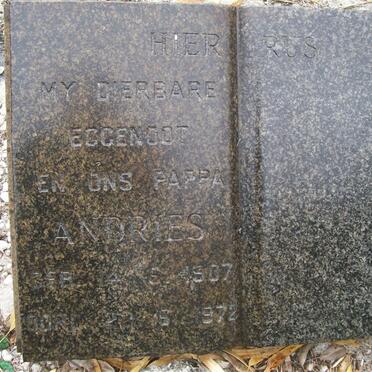 BEETGE Andries 1907-1972