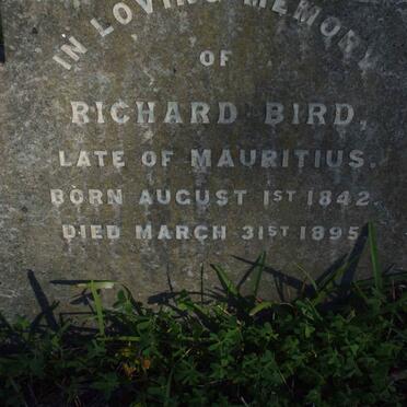 BIRD Richard 1842-1895