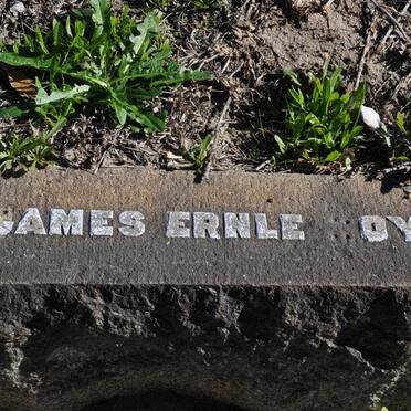 BOYES James Ernle