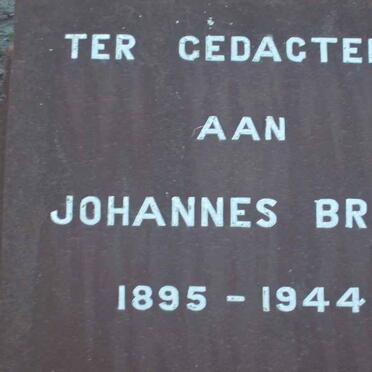 BRINK Johannes 1895-1944