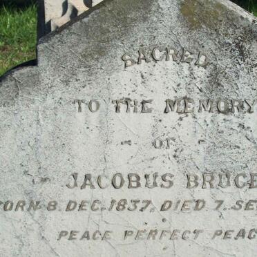 BRUCE Jacobus 1837-1878