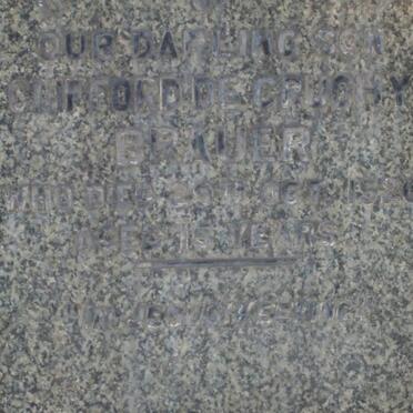 BRAUER Clifford Deccouhy -1920