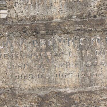 BROWN John -1844-1905