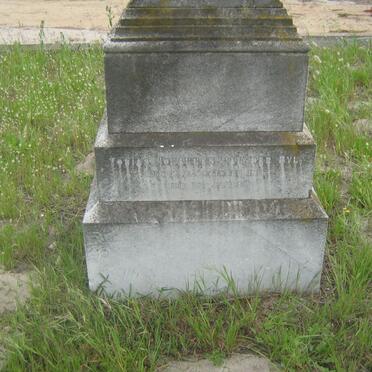 BYL Tobias Johannes, van der -191?