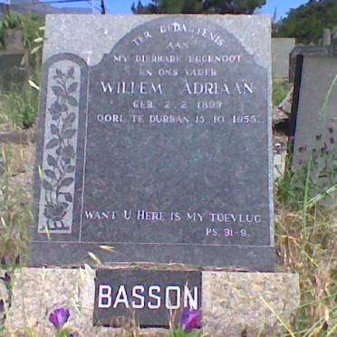 BASSON Willem Adriaan 1893-1995