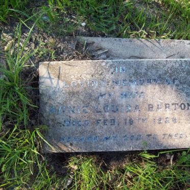 BARTON Annie Louisa -1928