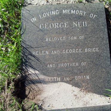 BRICE George Neil