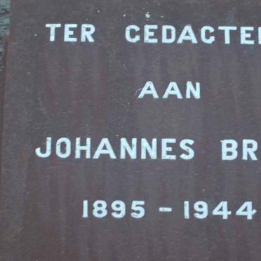 BRINK Johannes 1895-1944