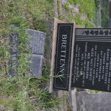BRETTENNY Harry -1953 &amp; Alice May WOODARD -1973 :: BRETTENNY Harry William :: BRETTENNY Ada Magdalena