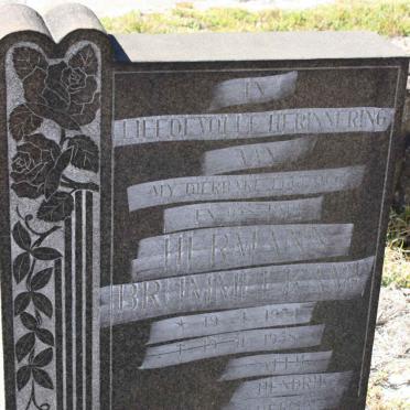 BRUMMELKAMP Hermann 1934-1958
