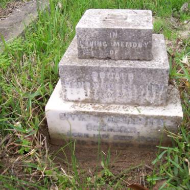 BREMNER Donald Henry Wellesley 1908-1909