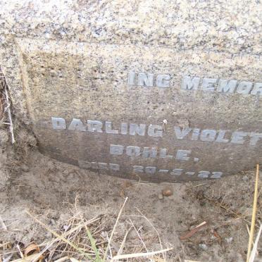BOHLE Violet  -1922