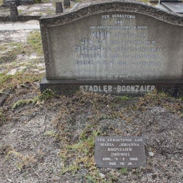 BOONZAIER, Stadler