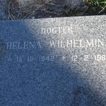BOTHA Helena Wilhelmina 1942-1987