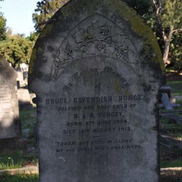 BUNGEY Bruce Cavendish 1904-1913 