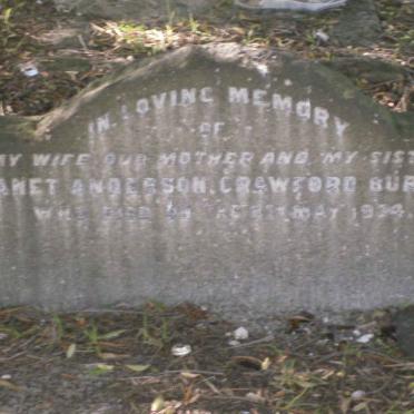 BURNS Janet Anderson Crawford  -1934